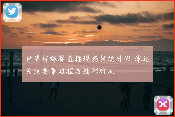 世界杯球赛直播现场持续升温 球迷关注赛事进程与精彩对决