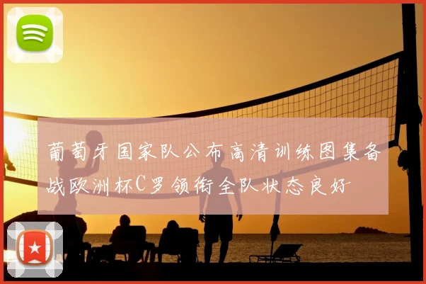 葡萄牙国家队公布高清训练图集备战欧洲杯C罗领衔全队状态良好